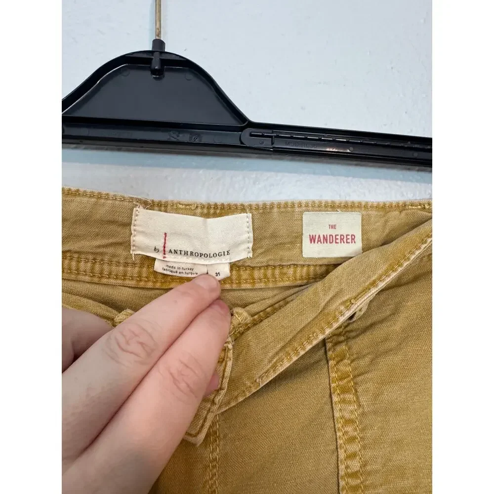 Anthropologie "The Wanderer" Tan Shorts // size 31 - Picture 2 of 3